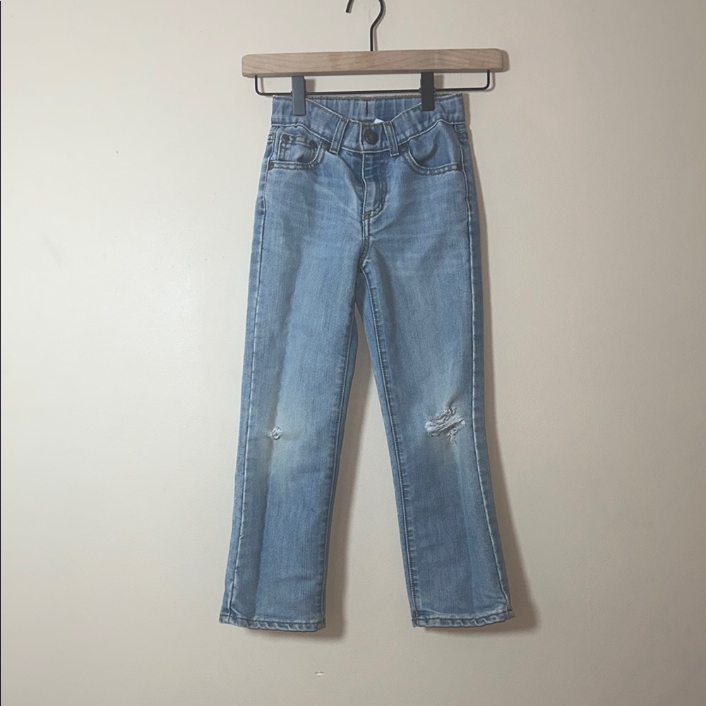 Sonoma Goods For Life Straight Leg Slim Distressed Boys Jeans Size 7